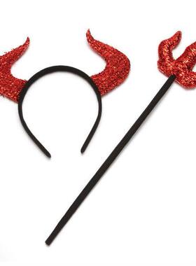 Halloween Weapon Headband Fork Ghost Festival Decorations He
