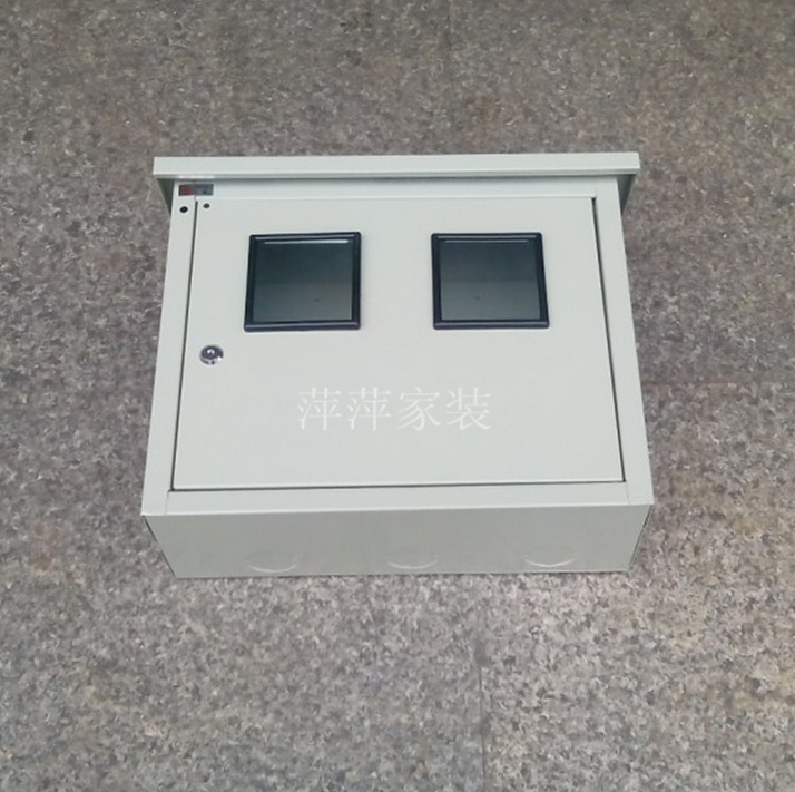 致业配电箱2位三相电表箱（单排斜顶）控制箱强电箱布线箱铁电箱