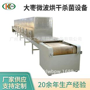 30GZ大枣微波烘干杀菌设备微波隧道式 杀菌干燥机厂家供应