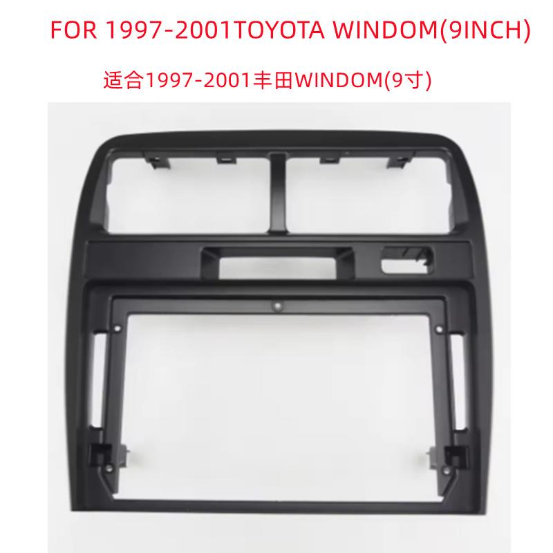 适用1997-2001丰田WINDOM车9寸屏音响安卓导航百变改装中控面板框