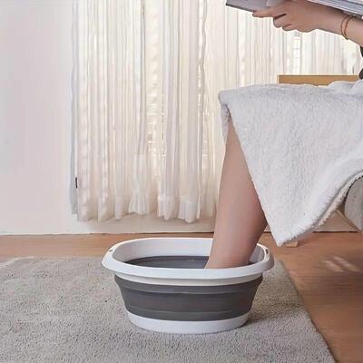 Silicone Foldable Basin Household Folding Wash Basin Sink Fo