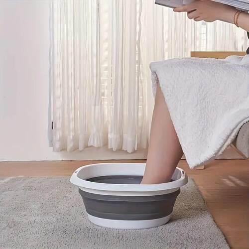Silicone Foldable Basin Household Folding Wash Basin Sink Fo