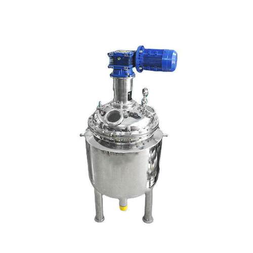 双层不锈钢反应釜小型试验电加热反应釜100L500L蒸馏合成搅拌