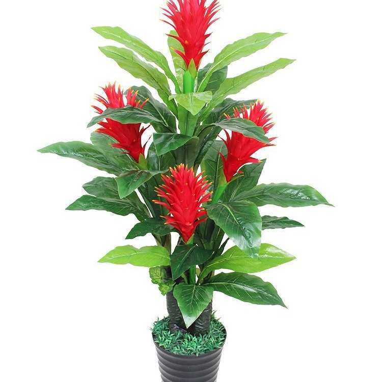 仿生植物盆栽造景鸿运当头客厅大型假花仿真花假绿植高端轻奢摆件