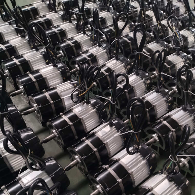 新款多级/一级/双极减速电机履带车24v48v直流无刷差速低速中置电