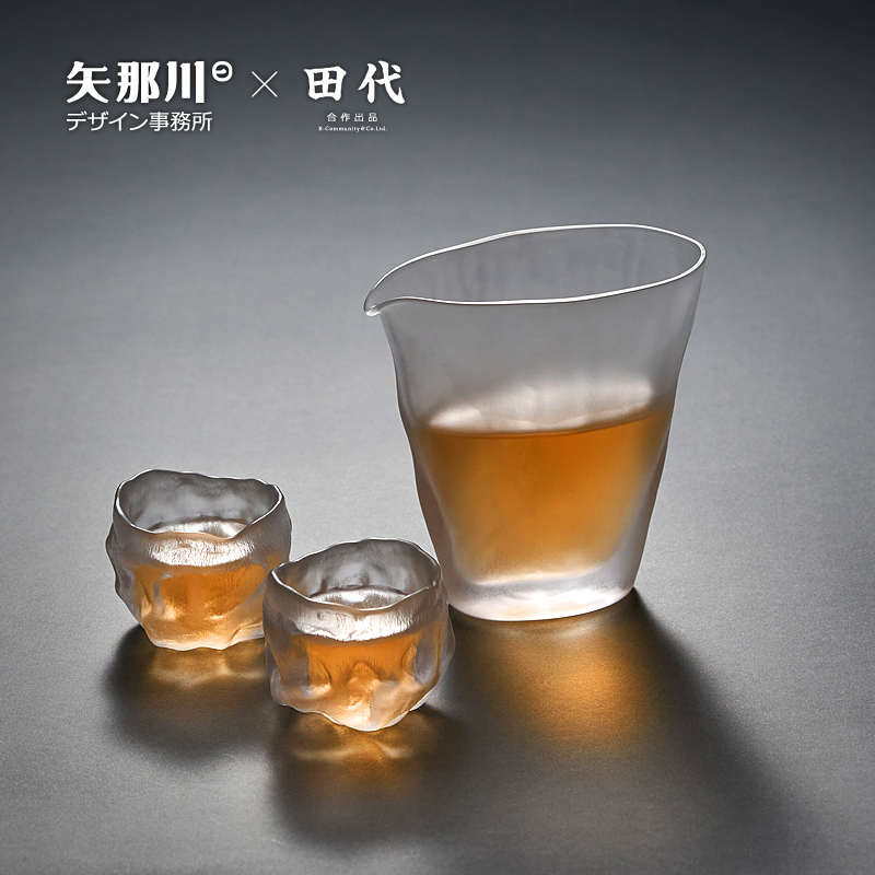 玄冰琉璃公道杯国风功夫茶道茶海分茶器匀杯高档茶器茶具零配公杯