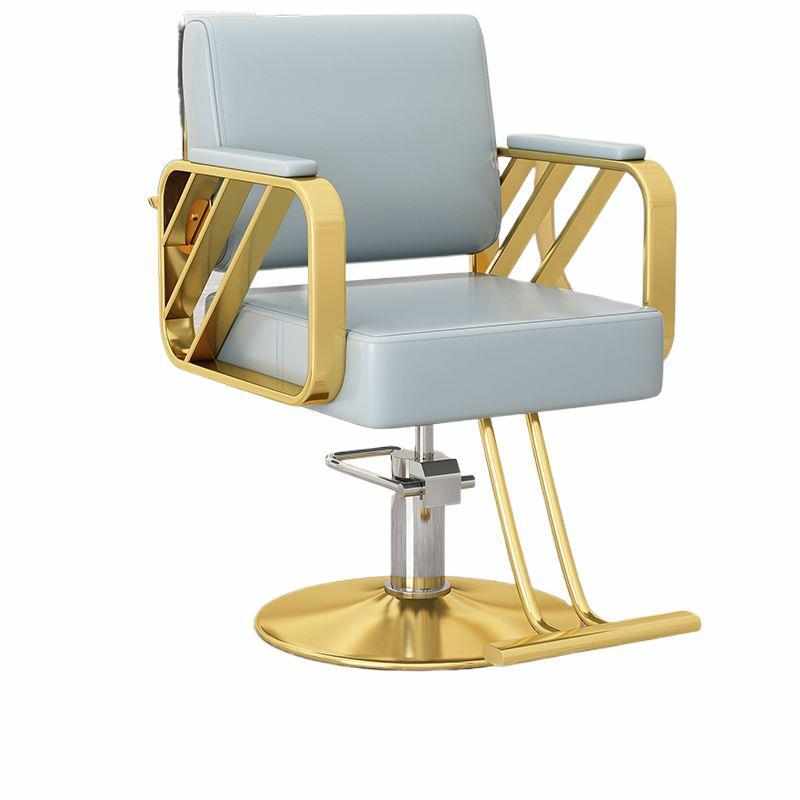 网红潮店高档理发椅子发廊专用美发椅剪发椅凳子烫染刮脸升降椅子