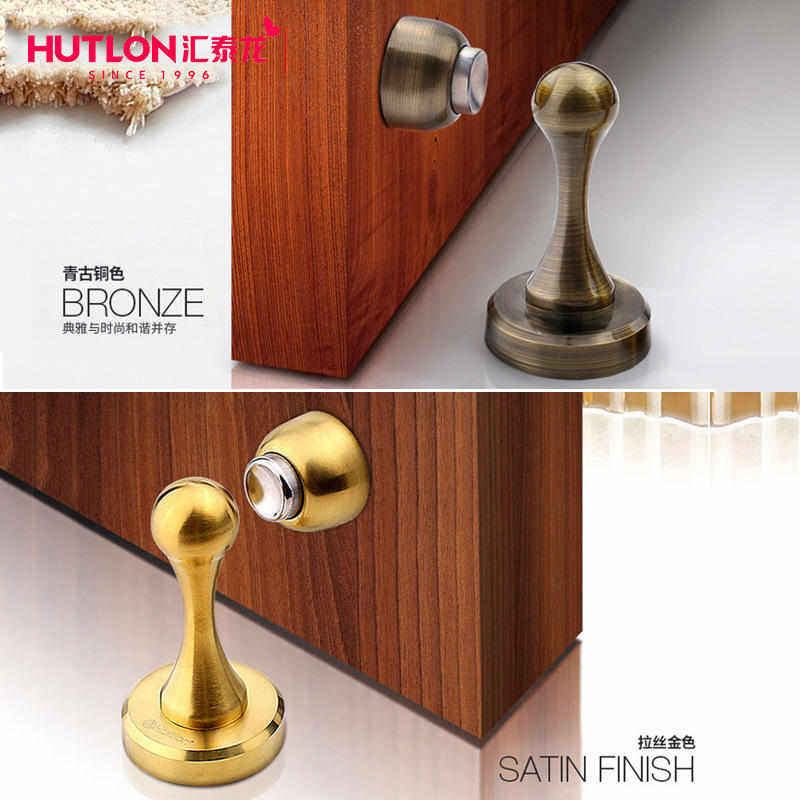 汇泰龙门档木门门吸强磁不锈钢磁吸防撞门档卫生间墙装门碰地吸