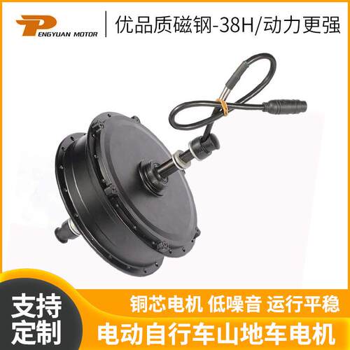PY-01-01-DHR辐条轮电机电动自行车山地车电机