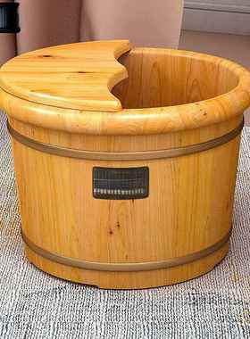 香木泡脚桶家用实木洗脚桶保ZHC温木质浴泡脚脚木桶足洗泡脚盆木