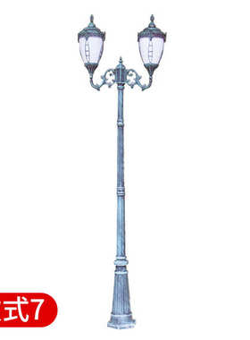 欧式中式户外小区公园4 灯景观灯米圆形米式3led灯庭院庭院各款