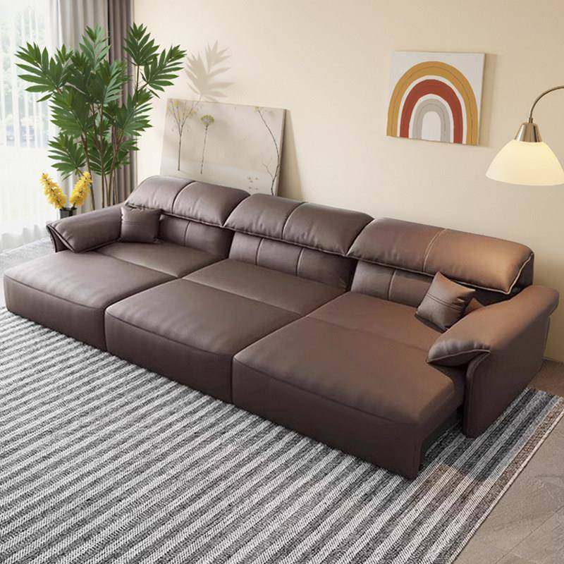 大象耳朵电动功能沙发床客厅两用小户型意式极简约可伸缩真皮沙发,住宅家具,功能沙发,淘宝优惠券,粉丝福利购,淘宝优惠卷