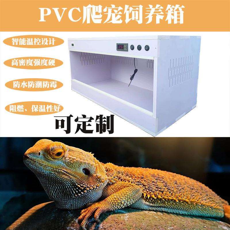 智能温控恒温pvc饲养箱芦丁鸡鬃狮蜥爬宠保温加热养蛇睫角守宫龟