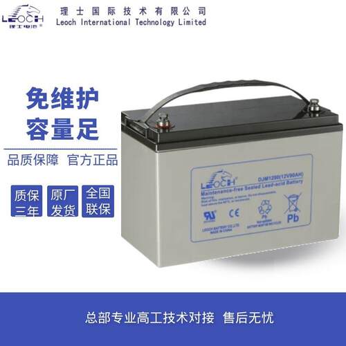 LEOCH理士蓄电池DJM1265S铅酸免维护电池12V65AH机房UPS/EPS使用