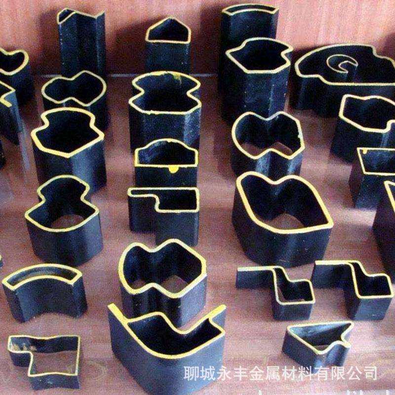 厂家现货异型钢管Q345B菱形管 金鱼管 8字管 多种规格 来图一支