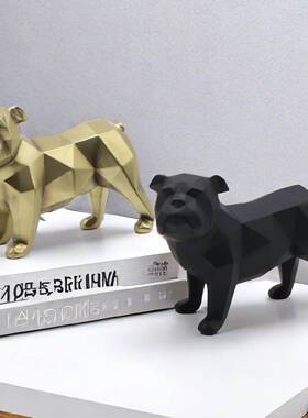 现轻奢创意摆金色法斗摆件北欧风家居何样20241123板房装饰几动代