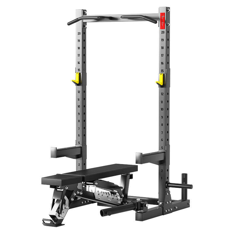 深蹲卧推架组合健身器材多功能一体商用综合力量训练架家用深蹲架