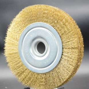 厂家327优惠刷头平平型不钢丝轮抛光轮加打磨砂轮机行锈清洗机加