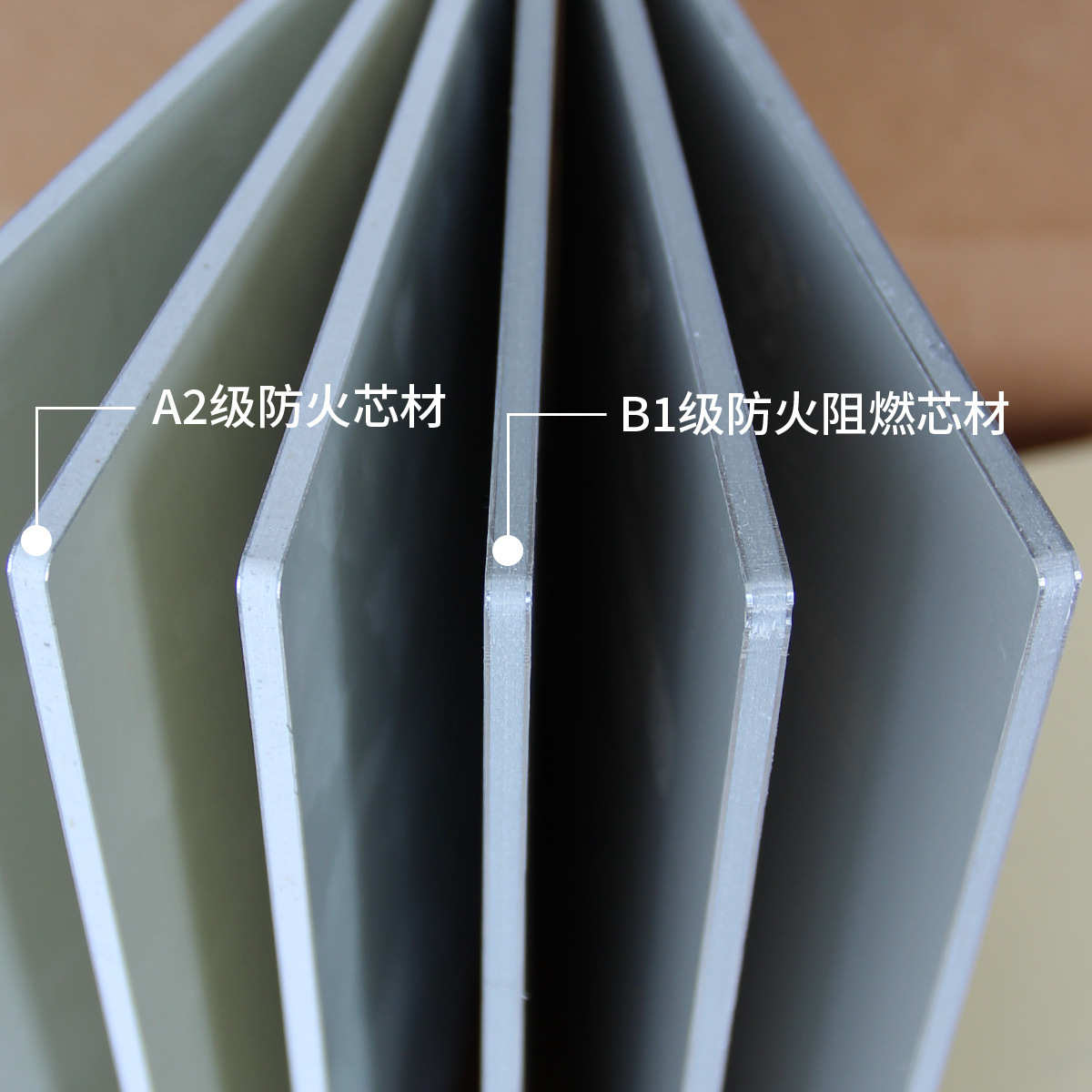 上海吉祥A级防火阻燃铝复合板4mm铝塑板内外幕墙广告招牌板材整张