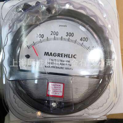 上海TE2000型微差压表 洁净室压差计 指针式气压计 MAGREHLIC