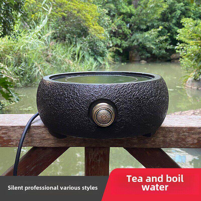 铸铁水锅炉覆古电陶瓷炉自动加热大功率家用泡茶防水铁水壶配套热