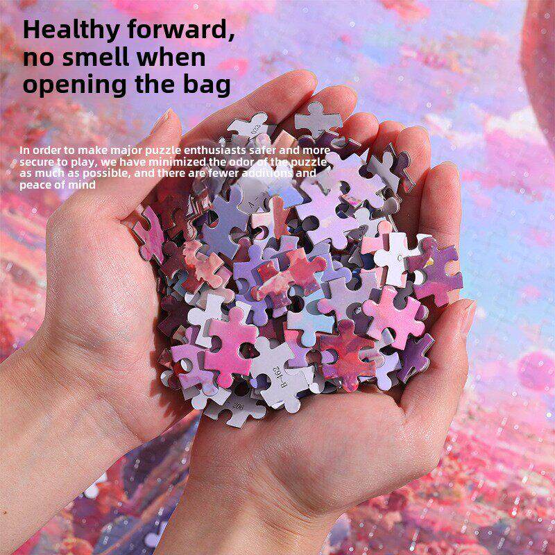 一千块拼图1000片儿童成人益智减压名画卡通动漫风景国潮手工玩具