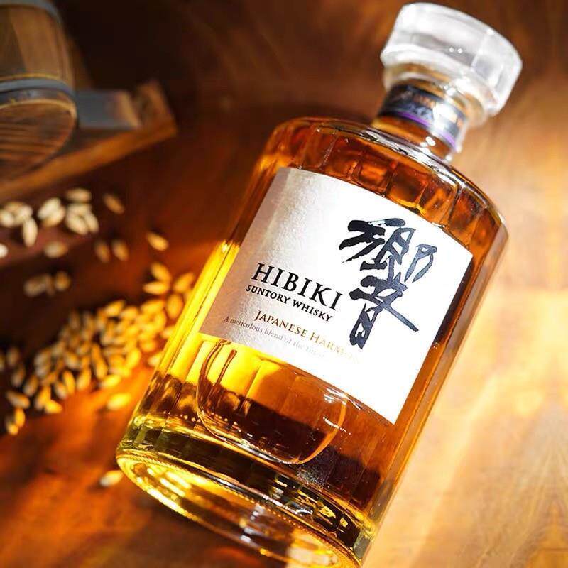 晶白料空瓶带盖子750ml响同款威士忌酒瓶高档日式商用洋酒瓶子密