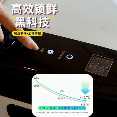 202020厂26款车载冰箱便携式压新缩机制冷车家两用迷冷你藏冰柜工