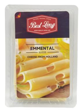 荷兰进口 贝斯隆大孔奶酪片Emmental艾曼塔芝士片150g即食干酪片