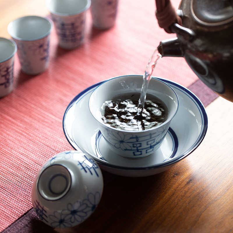 覆古青瓷手工描边壶承干泡台陶瓷家用养壶盘功夫茶具盖碗茶壶底座