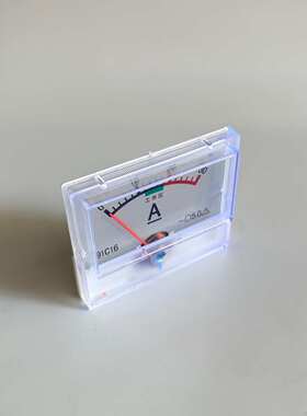 电动三轮车充电机电流指示表30A工作区直流电流表91C16快速充电机