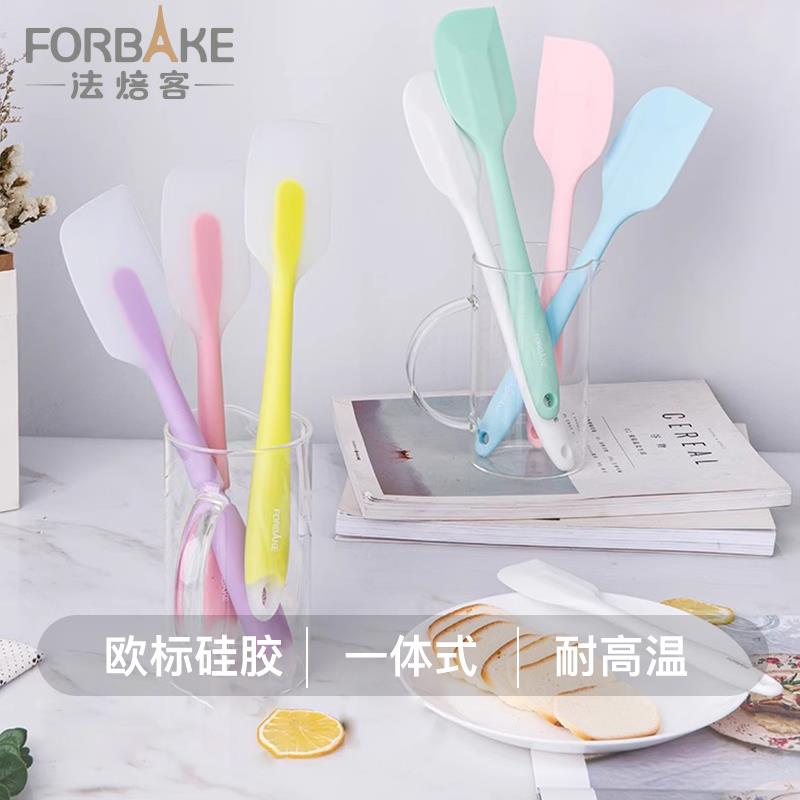 法焙客一体式硅胶刮刀铲刀抹刀耐高温搅拌刮板做蛋糕奶油烘焙工具