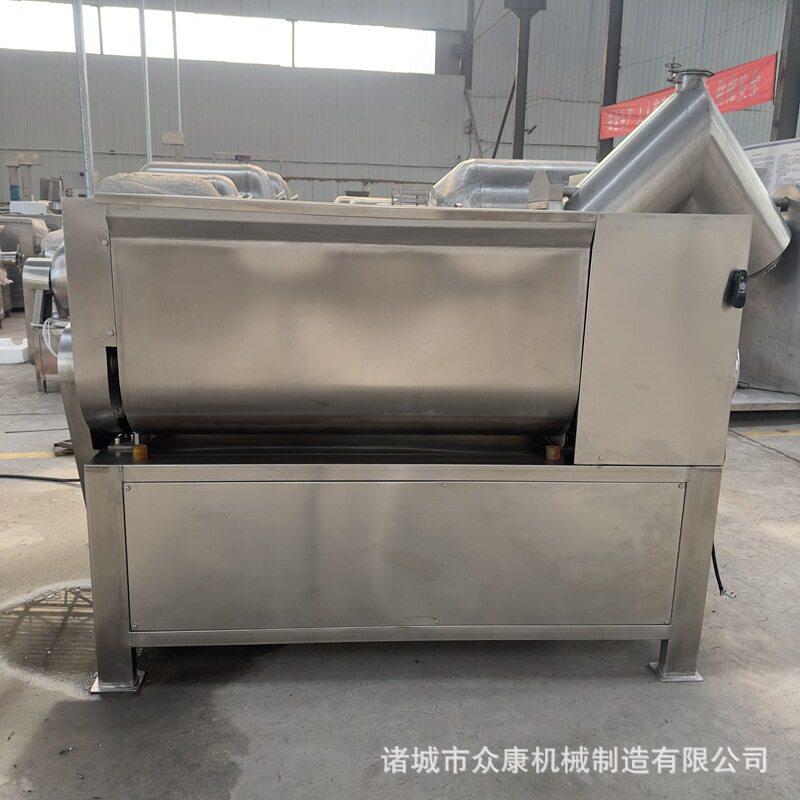 不锈钢拌馅机烧麦馅自动出料混料搅拌机香肠加工宠物粮混合机拌料