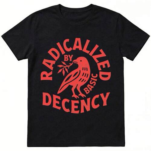Women's Casual Short-Sleeve T-Shirt, Vintage Political