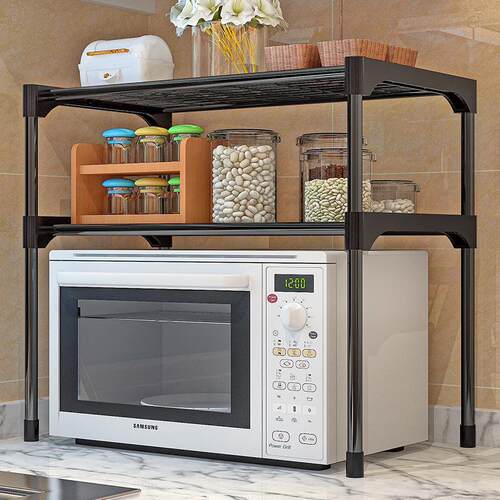 Wholesale multi-layer oven and microwave storage rack, suita