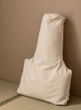 打坐麦垫禅修垫t型双冥ZD2503盘修荞壳纯棉丁字禅垫蒲团专用垫静