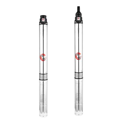 不锈钢深高井泵YY90QJD90QJD新款抗沙T220v井用多级泵扬程24T