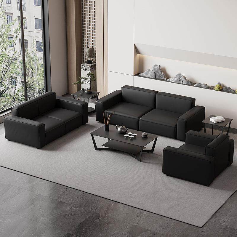 办公沙发茶几组合套装商务休息区贵宾接待洽谈会议办公室家具