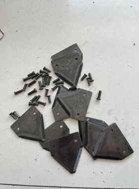 雷沃RG50RG60RG70收割机配件原厂割刀 刀片加铆钉 10片