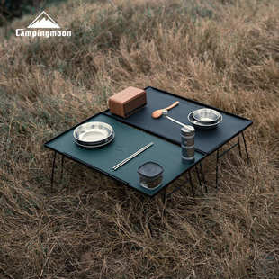 柯曼T-2304户外人造皮革多用桌垫双色双面可用PU皮革耐磨防水桌垫