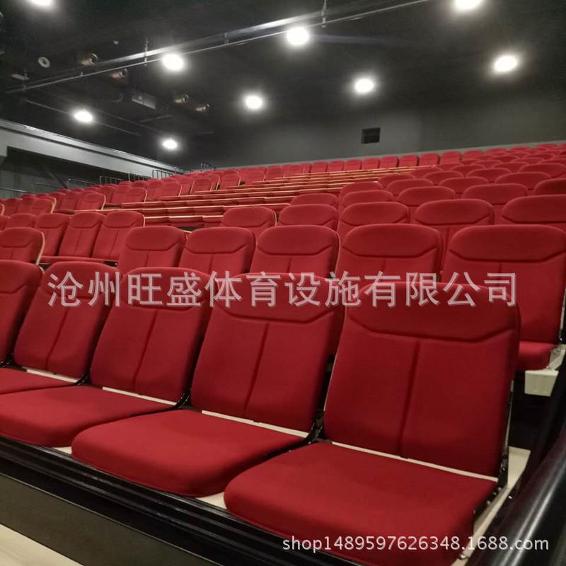 学校体育馆动看活座椅WS-1110篮球室内电动手动伸缩看台台椅子场