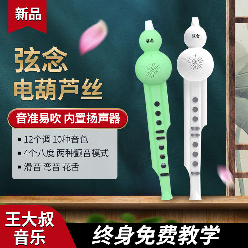 王大叔电葫芦丝乐器国产电子吹管葫芦丝电子笛电萨初学者乐器