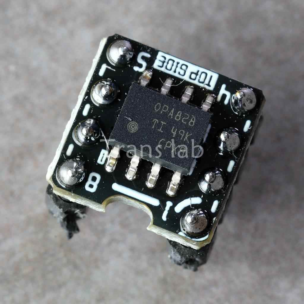 OPA828第三代 超级单运放 转双运放 （附逆天AP数据）