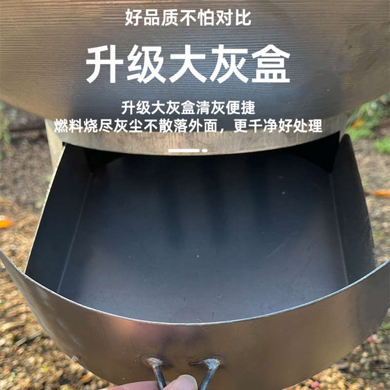 简易大锅灶家用柴火灶可移动户外烧木柴地道柴火炉加长炉腿地锅灶