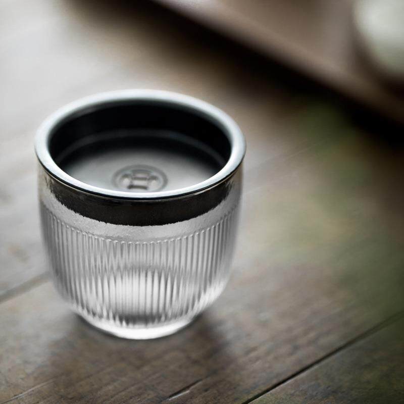 玻璃建水铁盖玻璃茶洗小水盂笔洗茶渣缸水培盆洗茶杯碗茶漏茶海