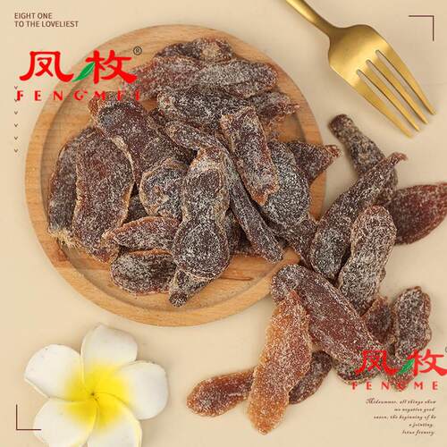 凤枚牌红糖陈醋姜即食红糖姜片5斤蜜饯果干休闲食品