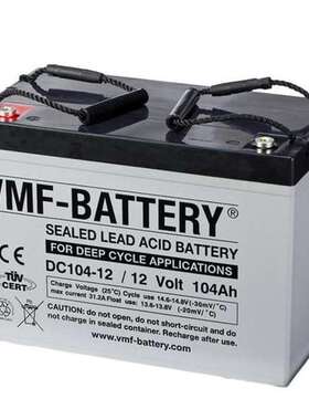 VMF-BATTERY蓄电池DC104-12 12V104AH免维护 进口电瓶