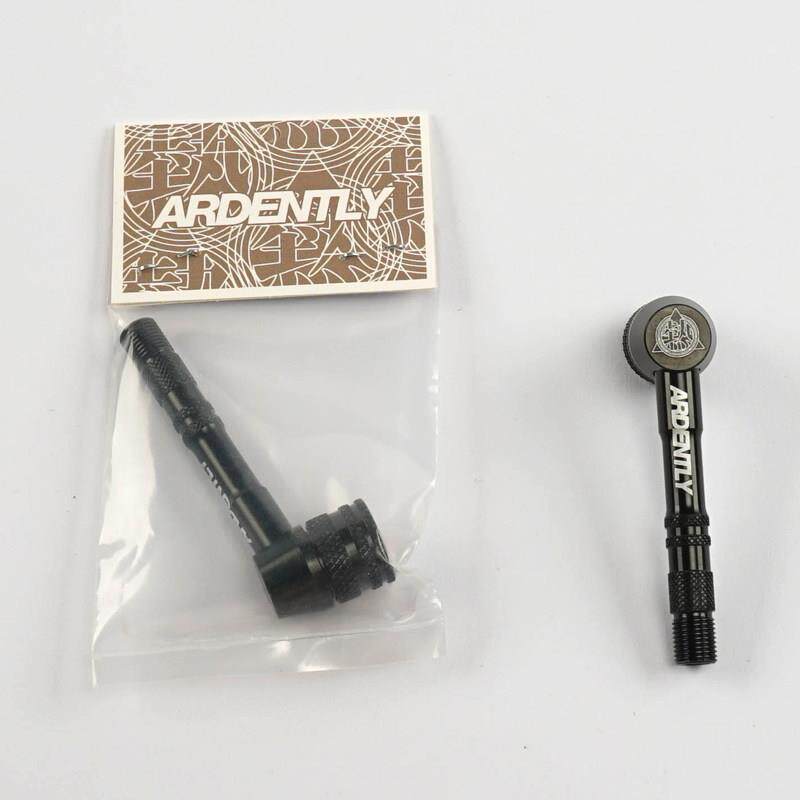 ARDENTLY碳纤维刀轮封闭轮打气嘴碟轮转换头自行车充气打气筒配件