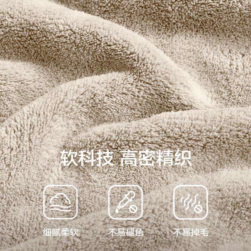 三浴巾家用比纯棉全棉吸水成人大尺寸大毛巾加厚女大人男款新款利