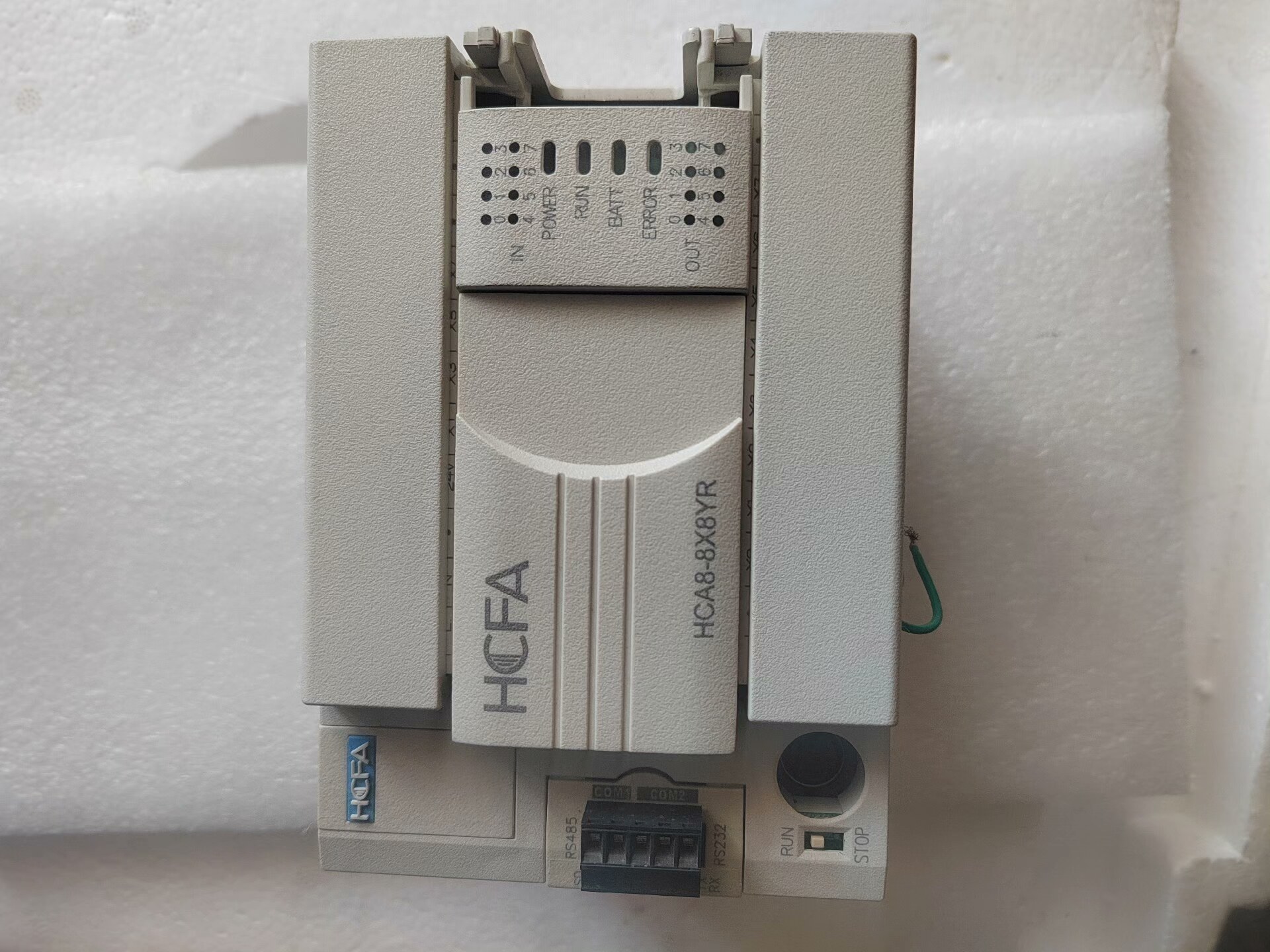 禾川PLC，HCA8-8X8YR-A，二手拆机，成色如图，实
